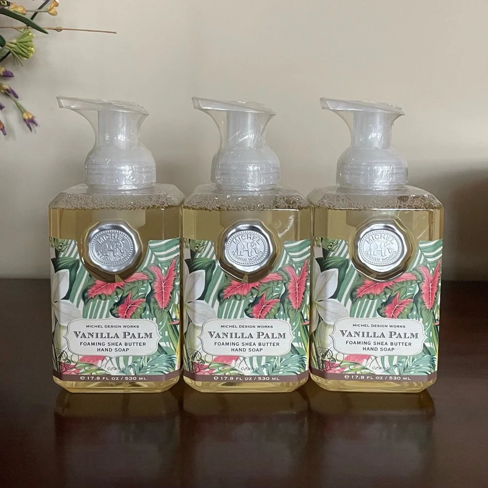 Michel Design Works Vanilla Palm Foaming Hand Soap (3-Pack)